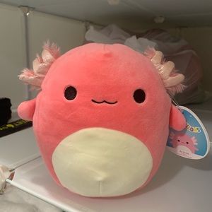 8" hot pink rare Archie squishmallow BNWT